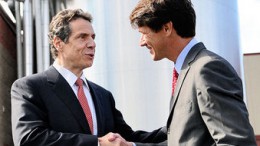 Ken Adams with Gov. Cuomo